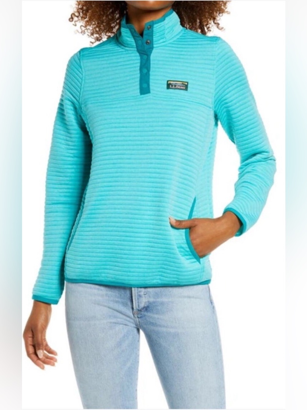 LL Bean air tight knit pullover